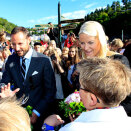 Ruvdnaprinsa Haakon ja Ruvdnaprinseassa Mette-Marit Tvedestrandas (Govva: Gorm Kallestad / Scanpix)